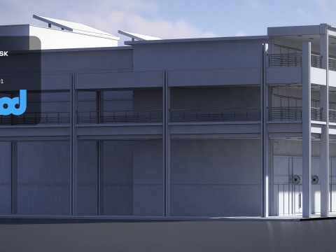 TW Xinyi Vieshow Side Building 3D 모델