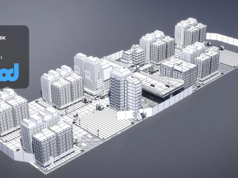 Tw ストリート Mrt 3Dモデル