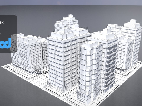 Tw Building 3D 模型