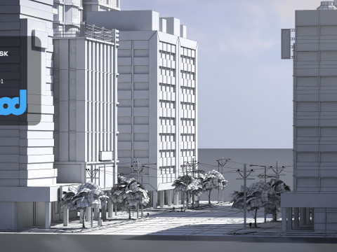Tw Building 3D 模型