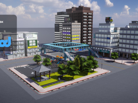 Tw Building2 3D Model