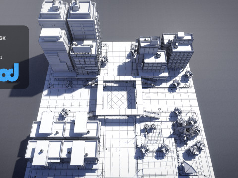 Tw Building2 3D Модель
