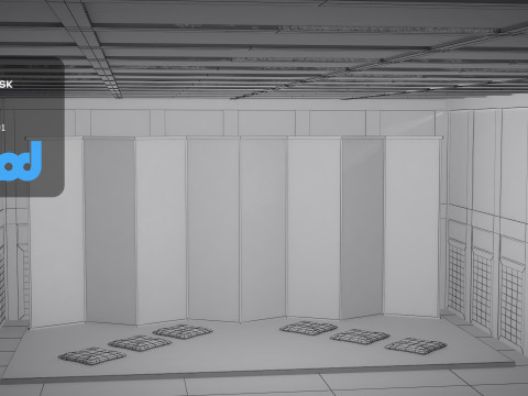 Japanese Dojo 3D 모델