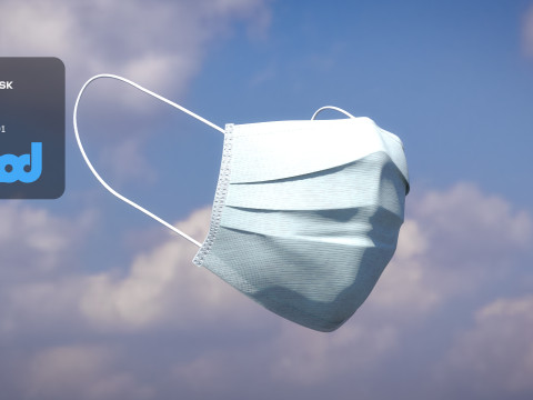 Surgical Mask Modèle 3D