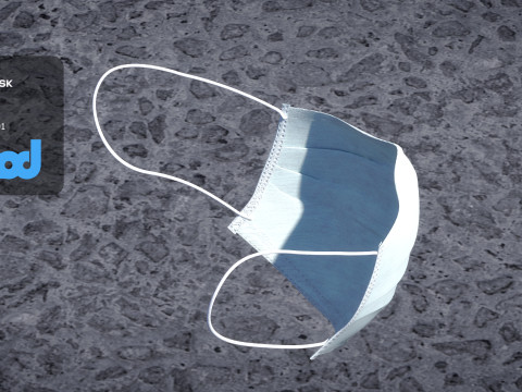 Surgical Mask Modèle 3D