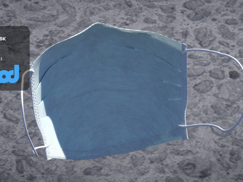Surgical Mask Modèle 3D