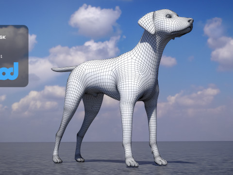 Dalmatian Modelo 3D