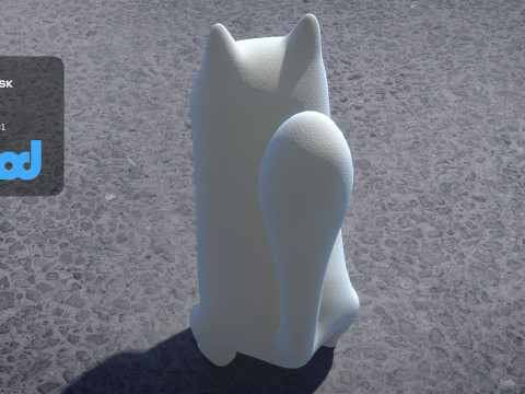 Cartoon Fox 3D-Modell