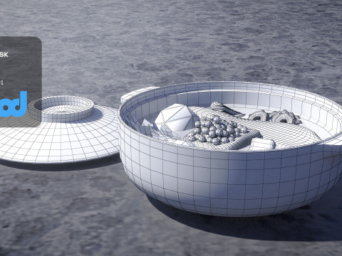 Japanese Hot Pot Modello 3D