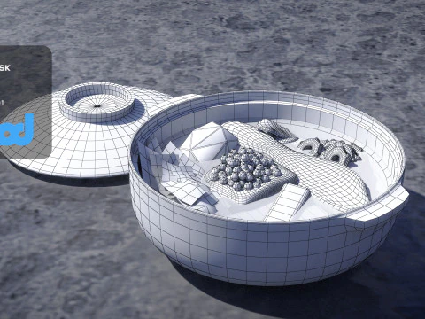 Japanese Hot Pot 3D Model