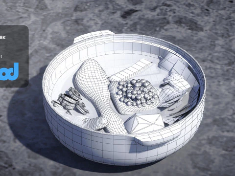 Japanese Hot Pot 3D Model