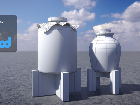 Japanese Wine 3D Model