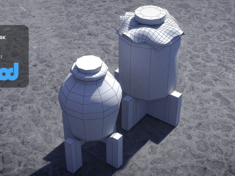 Japanese Wine 3D Model