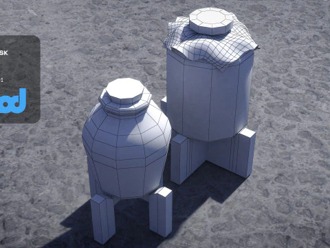 Japanese Wine 3D Model