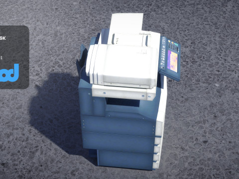 Photo Copying Machine Model 3D