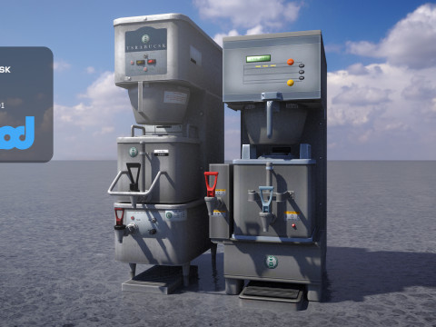 Coffee Maker 0002 3Dモデル