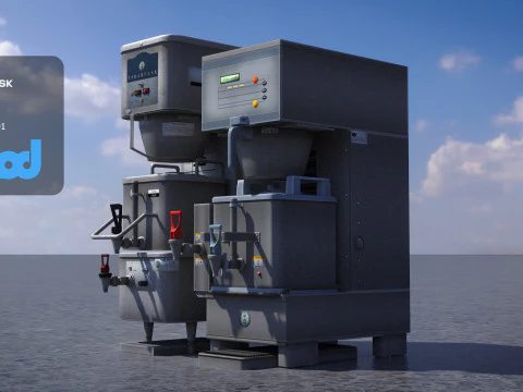 Cafeti&egrave;re 0002 Modèle 3D