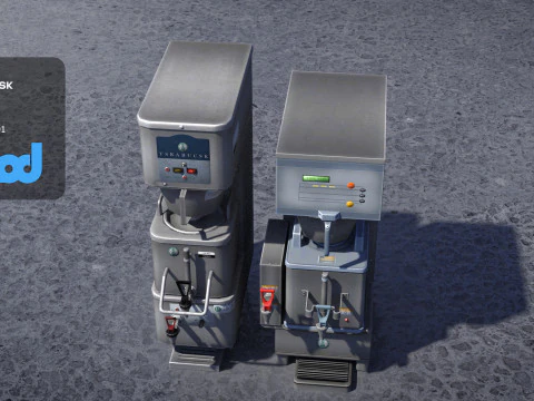 Cafeti&egrave;re 0002 Modèle 3D