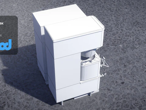 Cafeti&egrave;re 0002 Modèle 3D