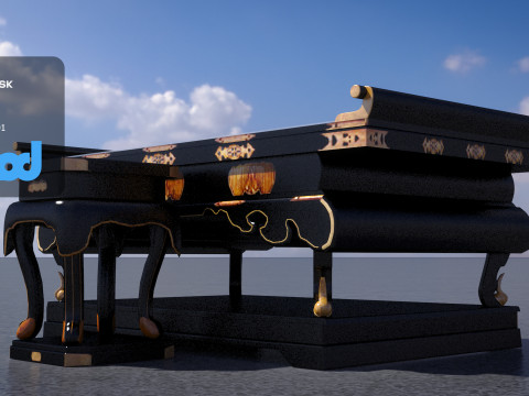 Altar Table Modello 3D