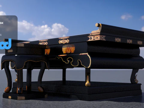 Altar Table 3D Model