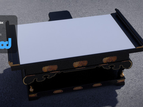 Altar Table Modello 3D