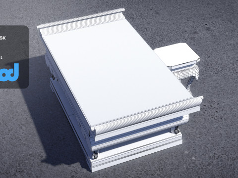 Altar Table Modello 3D