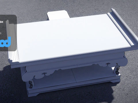 Altar Table 3D Model