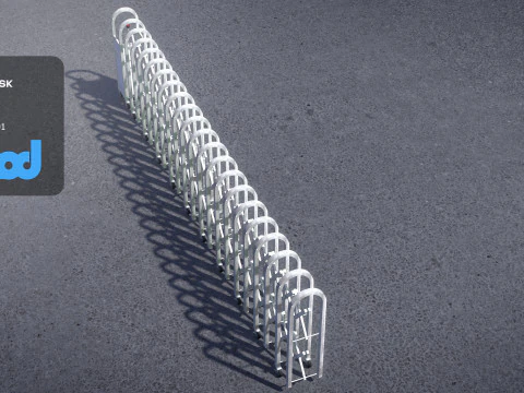 電動スライドゲート 3Dモデル