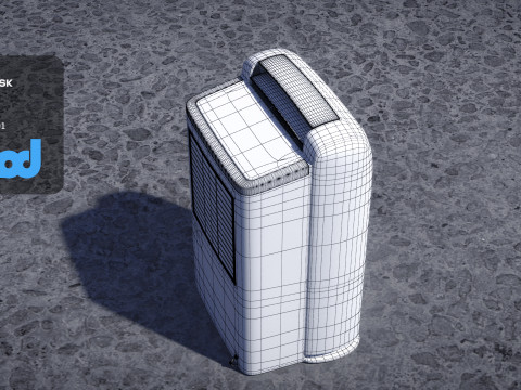 Dehumidifier 3D 모델