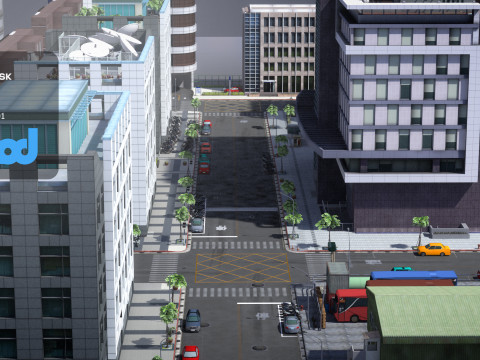 Tw Street 013 3Dモデル