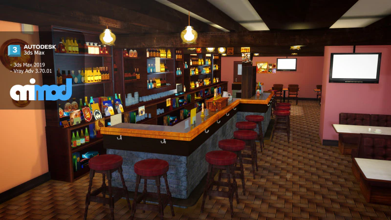 Sbarra Modello 3D .c4d .max .obj .3ds .fbx .stl .blend 