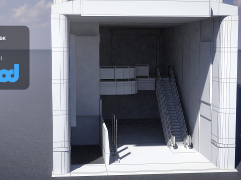 Japanese Building 0013 3D मॉडल