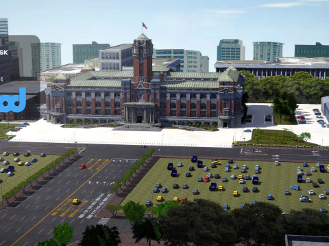 Tw Presidential Palace 3D Model