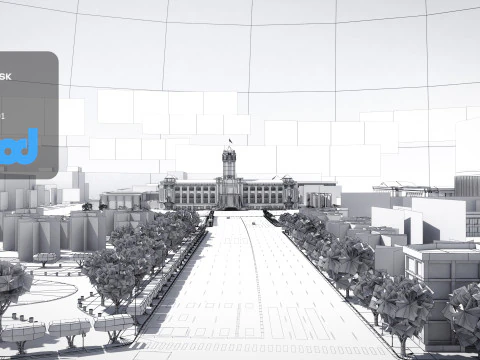 Tw Presidential Palace 3D Model