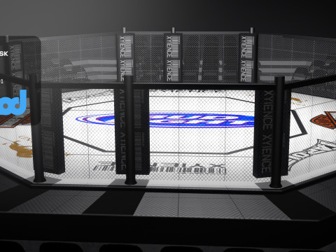 Boxing Ring 3Dモデル