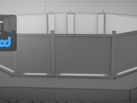 Boxing Ring 3Dモデル