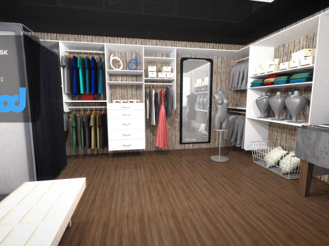 Boutique Modello 3D