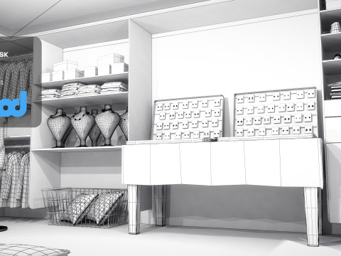 Boutique Modello 3D