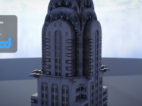 Chrysler Building 3D Model