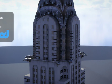 Chrysler Building 3D Model