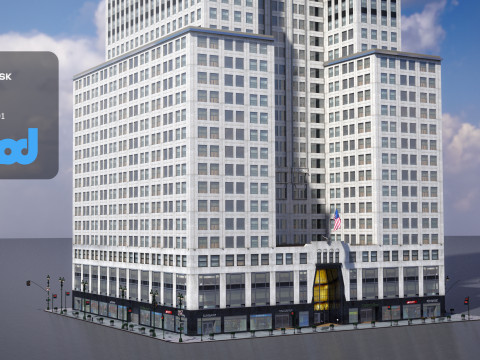 Chrysler Building 3D Model