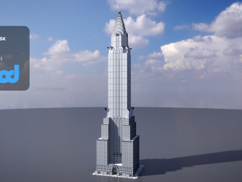 Chrysler Building 3D Model
