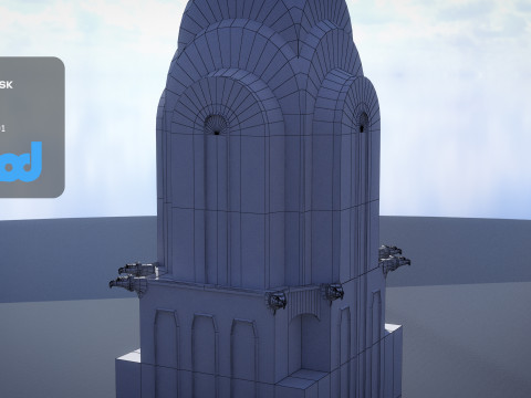 Chrysler Building 3D Model