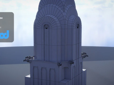 Chrysler Building 3D Model