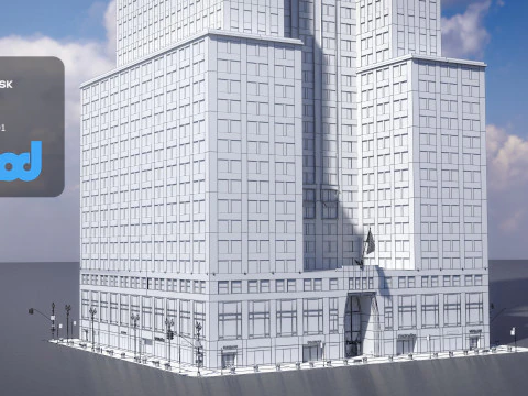 Chrysler Building 3D Model