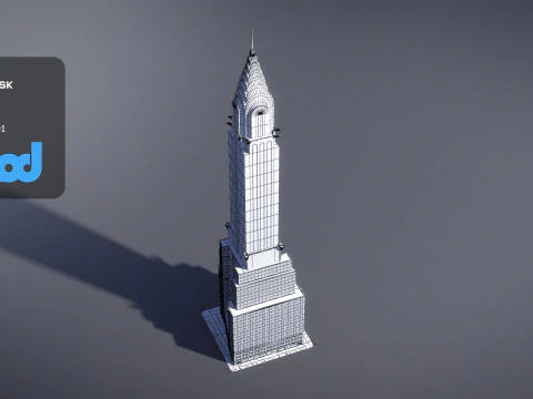 Chrysler Building 3D Model