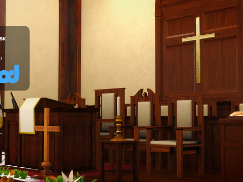 Church Modelo 3D