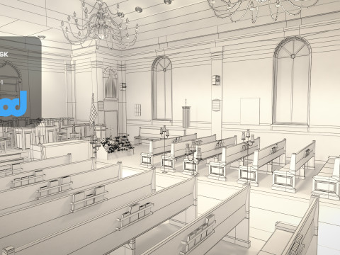 Church Modelo 3D