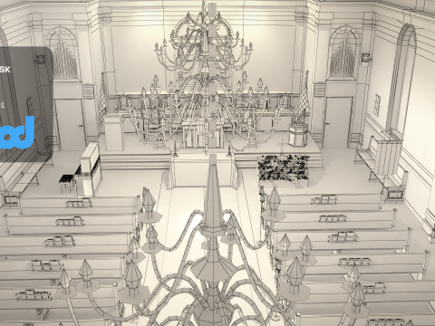 Church Modelo 3D